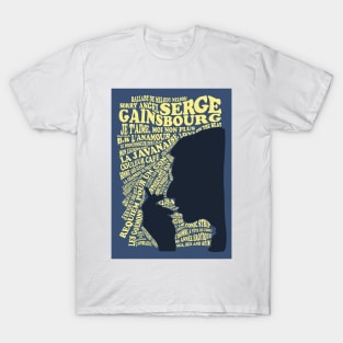 Serge Gainsbourg - Discography T-Shirt